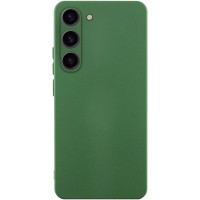 Чохол TPU GETMAN Liquid Silk Full Camera для Samsung Galaxy S23 Зелений / Dark green