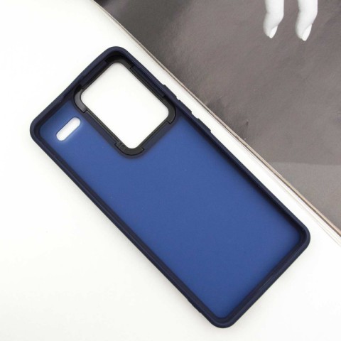 Чохол TPU+PC Lyon Frosted для Xiaomi Redmi Note 13 Pro+ Navy Blue