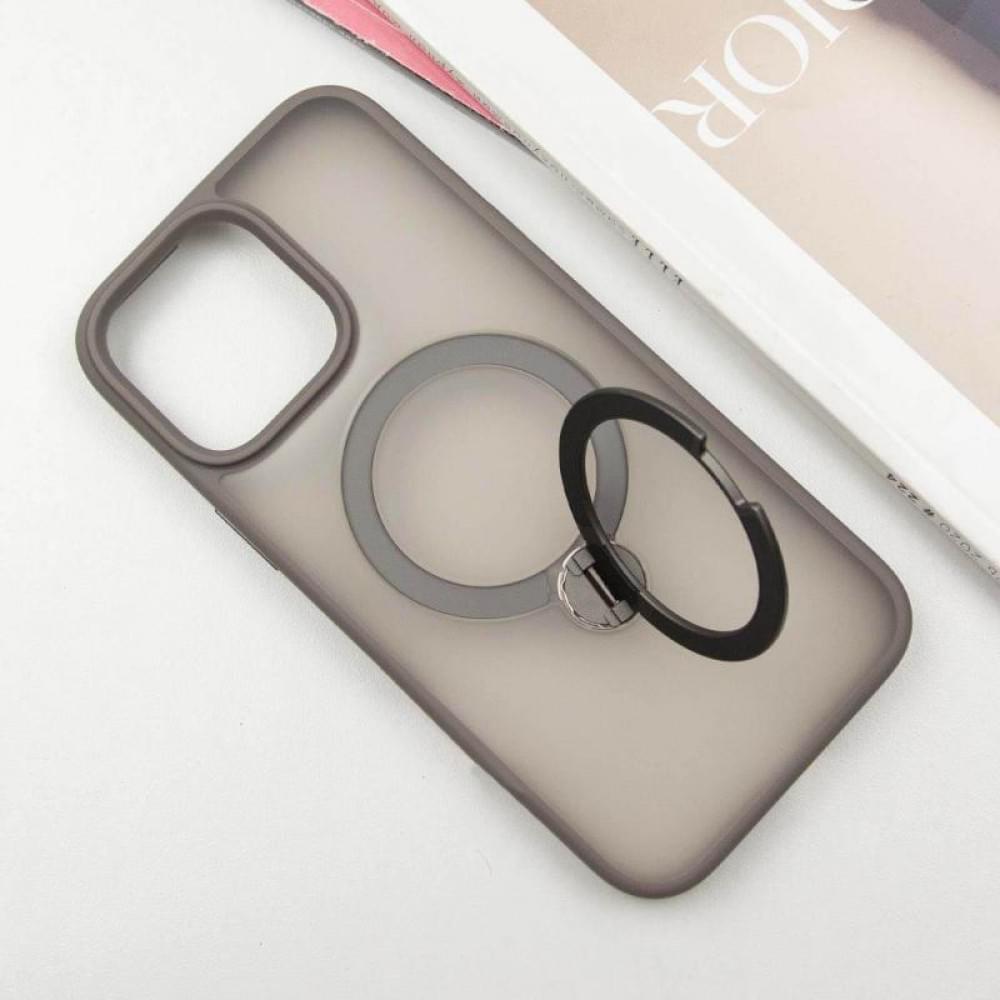 Чохол Ummi Colorful with MagSafe HQ Ring для Apple iPhone 15 Pro Max (6.7") Grey