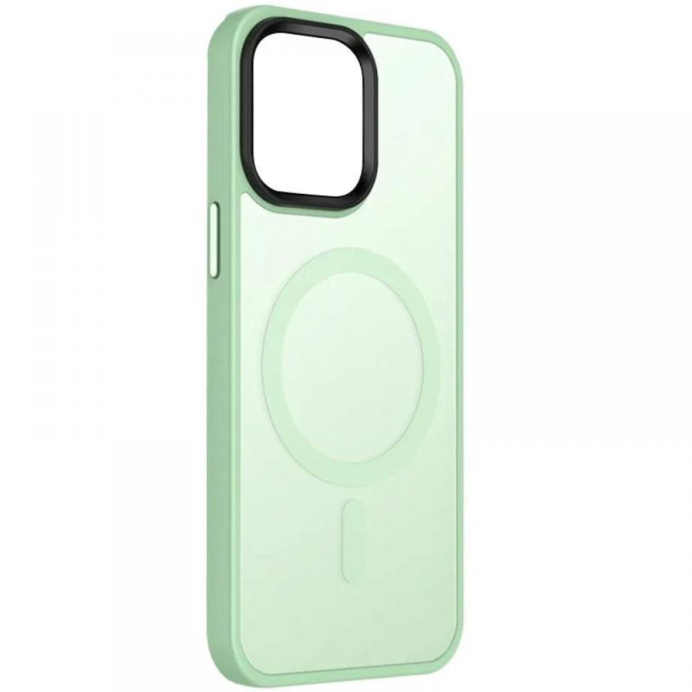 Чохол Ummi Colorful with MagSafe для Apple iPhone 13 (6.1") М'ятний / Matcha Green