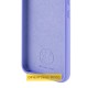 Чохол Silicone Cover Lakshmi Full Camera (AAA) для Motorola Moto G35 Бузковий / Dasheen