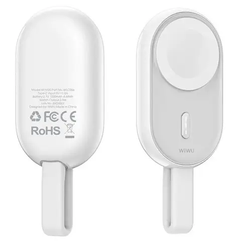 Портативний ЗП Power Bank WIWU Wi-M20 For Apple Watch 1200 mAh White
