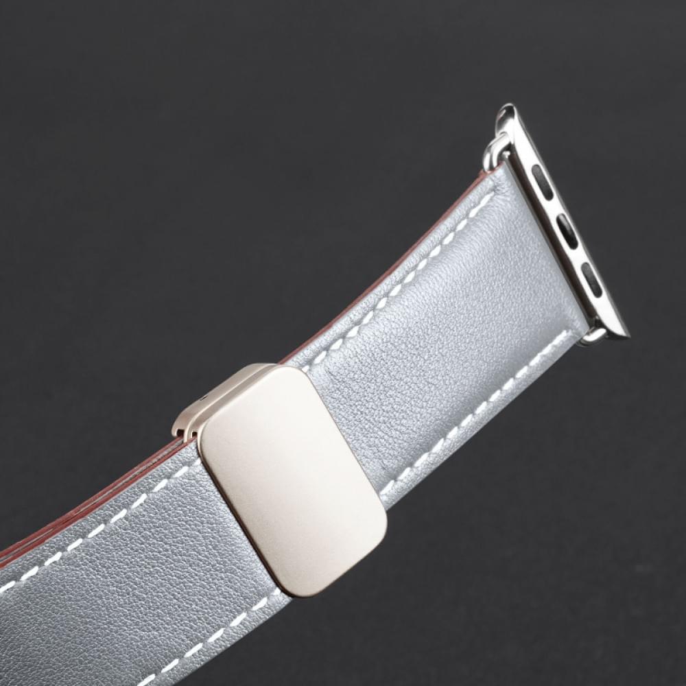 Ремінець Dux Ducis Genuine Leather для Apple Watch 42(ser.1-3)/44/45/46/49mm Grey