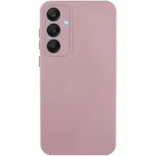Чохол TPU GETMAN Liquid Silk Full Camera для Samsung Galaxy S24 Рожевий / Pink Sand