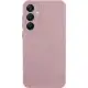 Чохол TPU GETMAN Liquid Silk Full Camera для Samsung Galaxy S24 Рожевий / Pink Sand