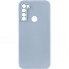 Чохол TPU GETMAN Liquid Silk Full Camera для Xiaomi Redmi Note 8T Блакитний / Lilac Blue