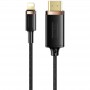 Дата кабель Usams US-SJ509 U70 Lightning to HDMI HD (2m) Black