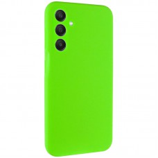 Чохол Silicone Cover Lakshmi Full Camera (AA) для Samsung Galaxy A35 Салатовий / Neon Green
