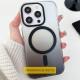 Чохол TPU+PC Phantom with MagSafe для Apple iPhone 16e (6.1") Black