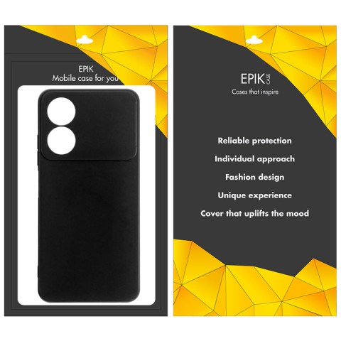 Чохол TPU Epik Black Full Camera для ZTE Blade A34 4G Чорний