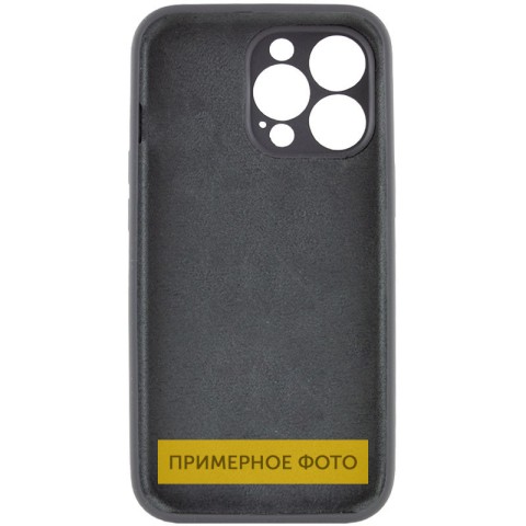 Чохол Silicone Case Full Camera Protective (AA) NO LOGO для Apple iPhone 16 Plus (6.7") Сірий / Dark Gray