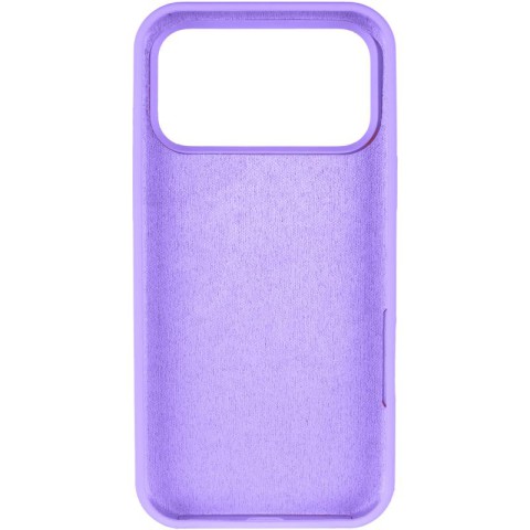 Чохол Silicone Case Full Protective (AA) для Apple iPhone 17 Pro (6.3") Бузковий / Dasheen