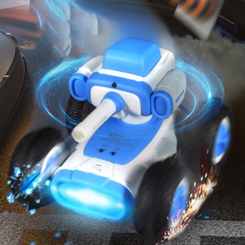 Машинка на радіокеруванні SHT 1509B Cartoon Tank 2.4G Blue