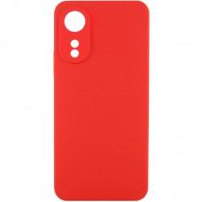 Чохол TPU GETMAN Liquid Silk Full Camera для Oppo A78 4G Червоний / Red