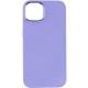 TPU чохол Bonbon Metal Style для Apple iPhone 12 Pro Max (6.7") Бузковий / Dasheen