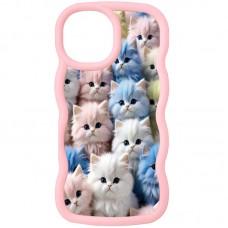 Чохол TPU Cloudy Pictures для Apple iPhone 16 Pro Max (6.9") Kittens