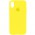 Чохол Silicone Case Full Protective (AA) для Apple iPhone X (5.8") / XS (5.8") Жовтий / Neon Yellow