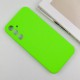 Чохол Silicone Cover Lakshmi Full Camera (AA) для Samsung Galaxy A35 Салатовий / Neon Green