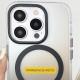 Чохол TPU+PC Phantom with MagSafe для Apple iPhone 16e (6.1") Black