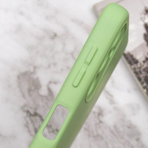 Чохол TPU GETMAN Liquid Silk Full Camera для Samsung Galaxy A26 5G Зелений / Pistachio