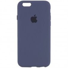 Чохол Silicone Case Full Protective (AA) для Apple iPhone 6/6s (4.7") Темний Синій / Midnight Blue