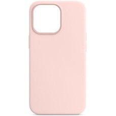 Чохол Silicone Case Full Protective (AA) NO LOGO для Apple iPhone 12 Pro / 12 (6.1") Рожевий / Chalk Pink