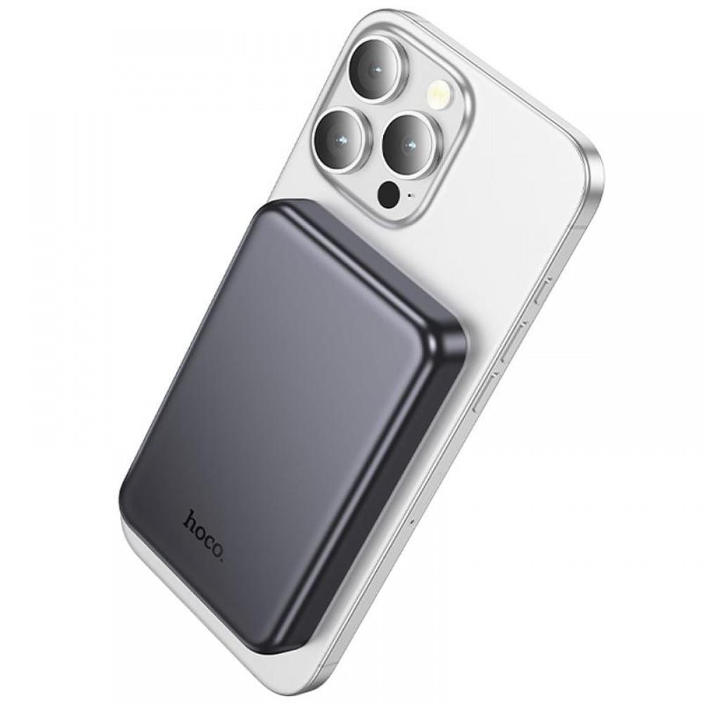 Портативний ЗП Power Bank Hoco J160 Original з БЗП 5000 mAh Metal gray