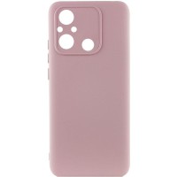 Чохол TPU GETMAN Liquid Silk Full Camera для Xiaomi Redmi 12C Рожевий / Pink Sand