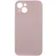 Чохол Silicone Case Full Camera Protective (AA) NO LOGO для Apple iPhone 13 (6.1") Рожевий / Chalk Pink
