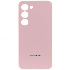 Чехол Silicone Cover Lakshmi Full Camera (AAA) with Logo для Samsung Galaxy S23