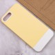Чохол TPU+PC Bichromatic для Apple iPhone 7 plus / 8 plus (5.5") Creamy-yellow / White