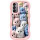 Чохол TPU Cloudy Pictures для Samsung Galaxy A16 4G/5G Kittens