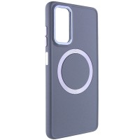 TPU чохол Bonbon Metal Style with MagSafe для Samsung Galaxy A25 5G Сірий / Lavender
