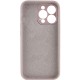 Чохол Silicone Case Full Camera Protective (AA) NO LOGO для Apple iPhone 16 Pro (6.3") Сірий / Lavender