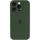 Чохол Silicone Case Full Camera Protective (AA) для Apple iPhone 13 Pro Max (6.7") Зелений / Cyprus Green