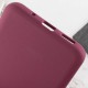 Чохол Silicone Cover Lakshmi Full Camera (AAA) для Xiaomi Redmi 12C Бордовий / Plum