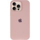 Чохол Silicone Case Full Protective (AA) для Apple iPhone 15 Pro (6.1") Рожевий / Pink Sand