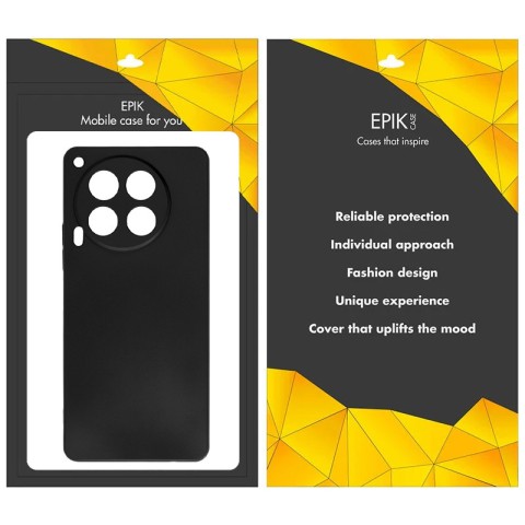 Чохол TPU Epik Black Full Camera для TECNO Camon 30 (CL6) Чорний