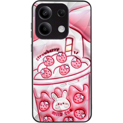 TPU+PC чохол Prisma Fluffie для Xiaomi Redmi Note 13 5G Strawberry