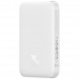 Портативний ЗП Power Bank Baseus Magnetic Mini Air 20W c БЗП 6000 mAh (P10059002223-0) Stellar White