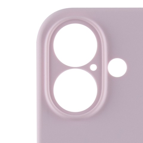 Чохол Silicone Case Full Camera Protective (AA) для Apple iPhone 16 Plus (6.7") Рожевий / Chalk Pink