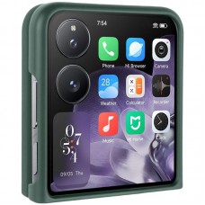 Чохол Foldables Silicone Cover Lakshmi (AAA) для Xiaomi Mix Flip 2 Зелений / Cyprus Green