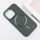 Шкіряний чохол SnapCase with MagSafe для Apple iPhone 16 Pro (6.3") Green