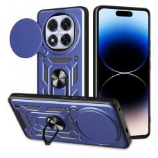 Ударостійкий чохол Camshield Serge Ring для Xiaomi Redmi Note 14 Pro 4G Синій