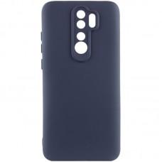 Чохол TPU GETMAN Liquid Silk Full Camera для Xiaomi Redmi 9 Синій / Midnight Blue