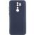 Чохол TPU GETMAN Liquid Silk Full Camera для Xiaomi Redmi 9 Синій / Midnight Blue