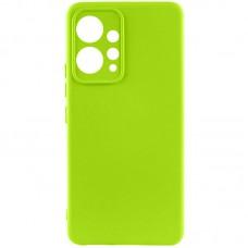 Чохол TPU GETMAN Liquid Silk Full Camera для Xiaomi Redmi Note 12 4G Салатовий / Neon Green