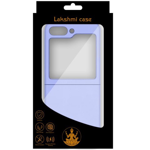 Чохол Foldables Silicone Cover Lakshmi (AAA) для Samsung Galaxy Z Flip5 Бузковий / Dasheen