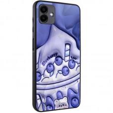 TPU+PC чохол Prisma Fluffie для Samsung Galaxy A06 Blueberry