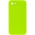 Silicone Case Square Full Camera Protective (AA) NOLOGO для Apple iPhone 6/6s (4.7") Салатовий / Neon green
